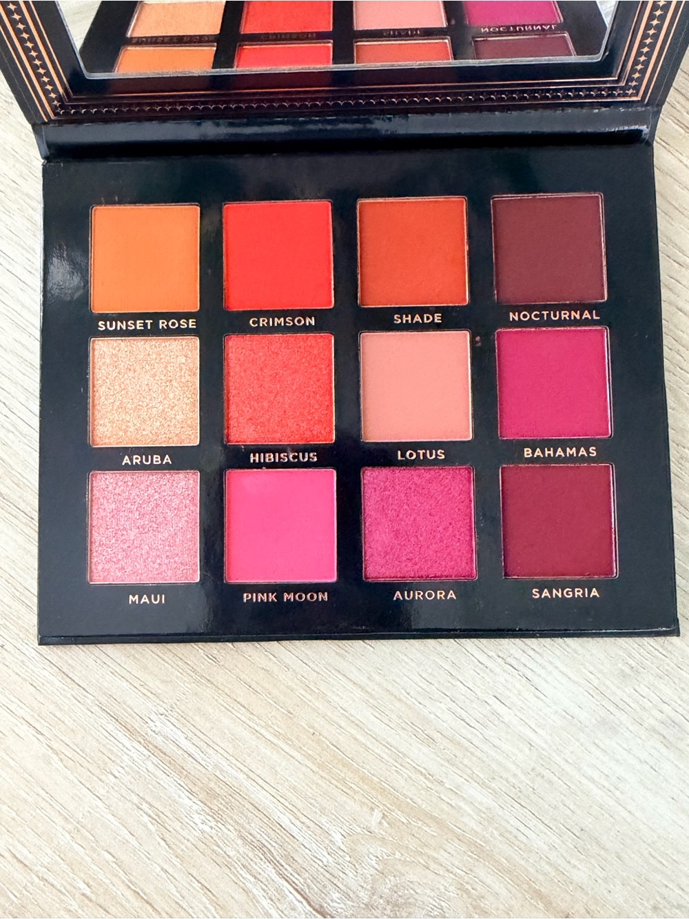 ACE BEAUTE Vibrant Pink & Coral Eyeshadow Palette - Multi-Shade
